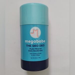 Megababe The Geo Deo Multi-Mineral Daily Solid Deodorant 2.6oz  - New